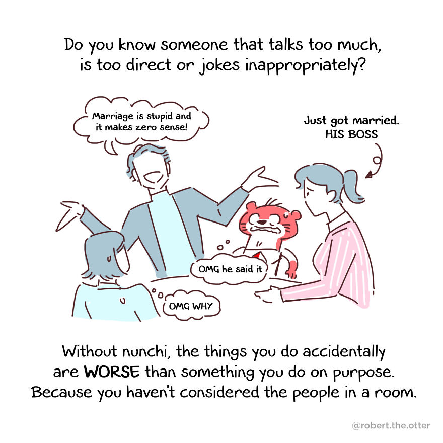 I Made A Comic Guide About The Korean Concept Called "Nunchi", And It Might Help In Situations Where You Need To 'Read The Room' I Made A Comic Guide About The Korean Concept Called "Nunchi", And It Might Help In Situations Where You Need To 'Read The Room'