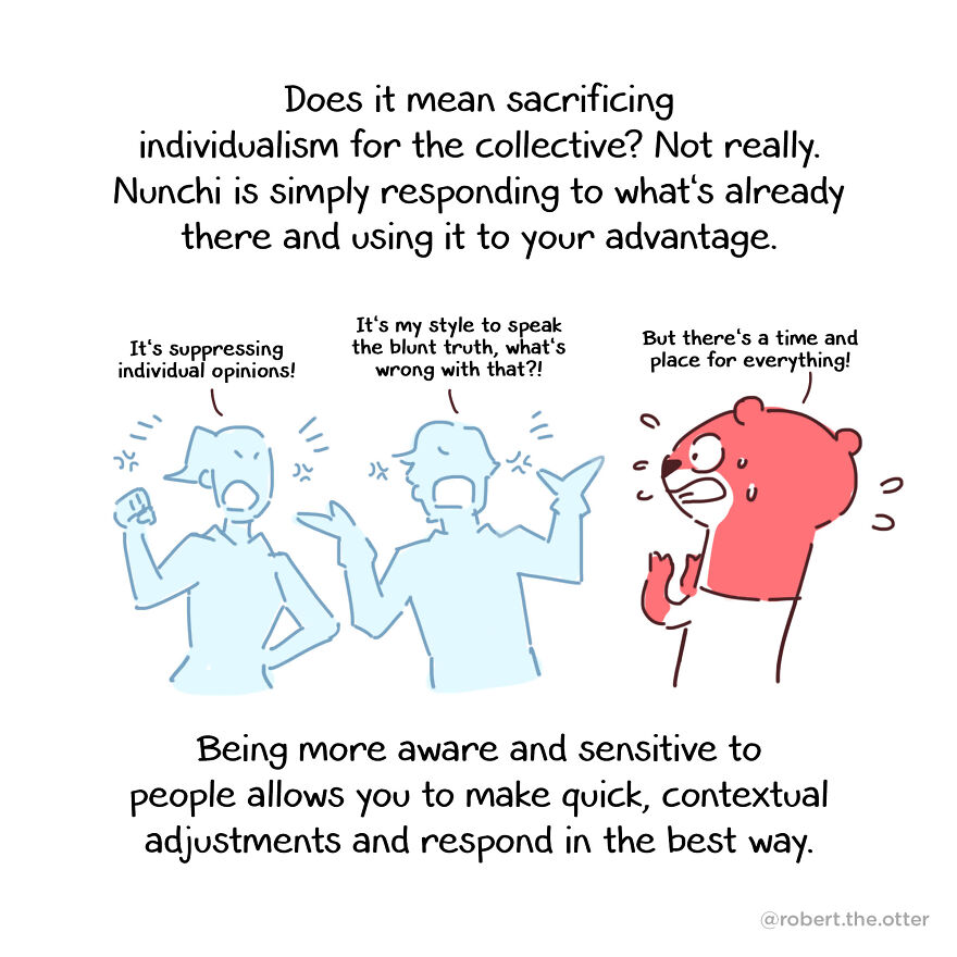 I Made A Comic Guide About The Korean Concept Called "Nunchi", And It Might Help In Situations Where You Need To 'Read The Room' I Made A Comic Guide About The Korean Concept Called "Nunchi", And It Might Help In Situations Where You Need To 'Read The Room'