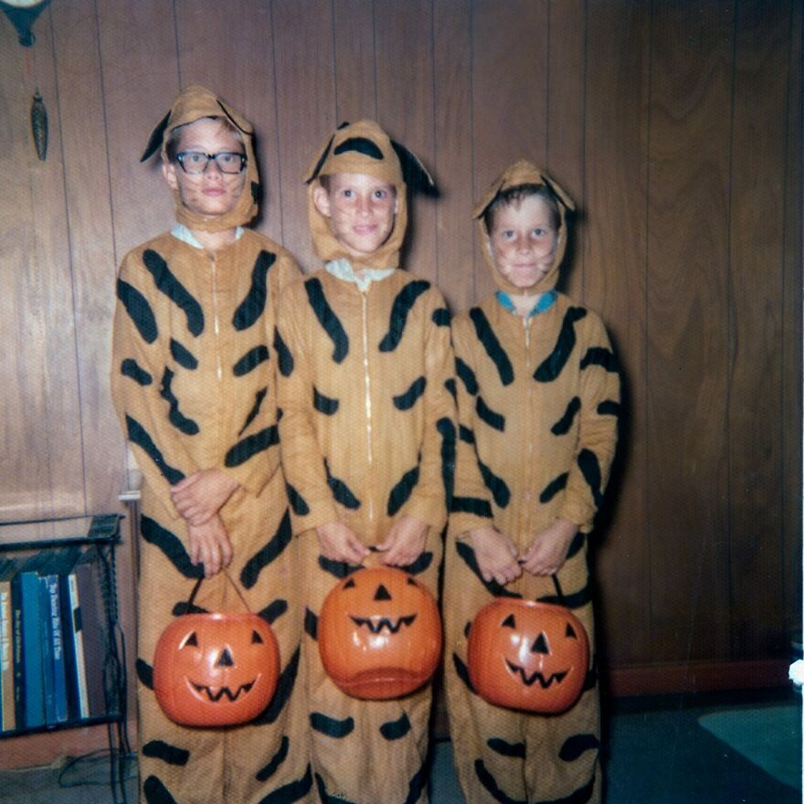 Spooky Vintage Halloween Costume Photo Collection