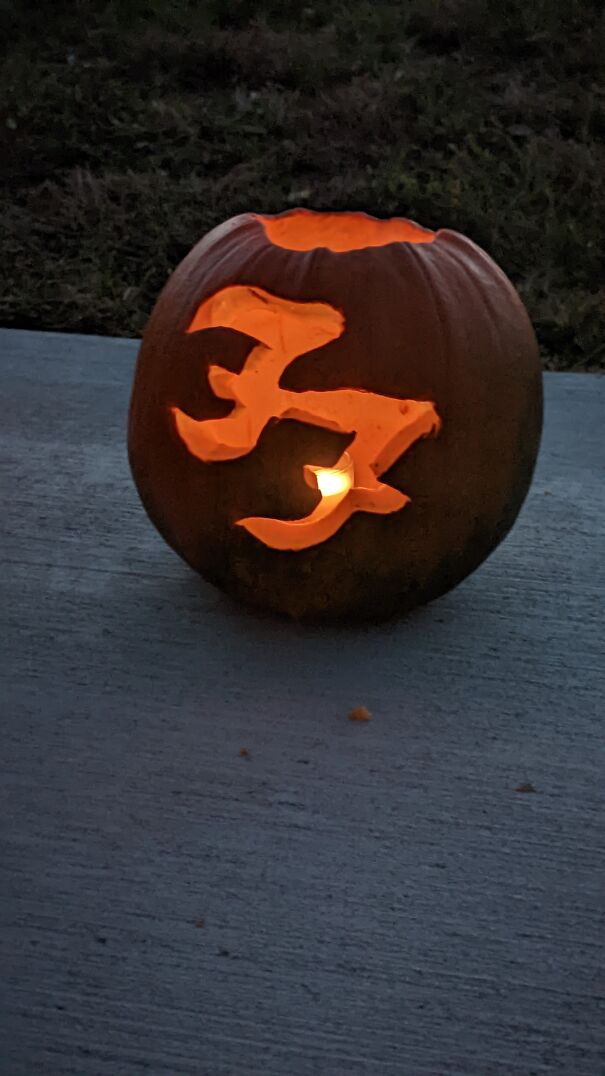 My Too Fighters Pumpkin
