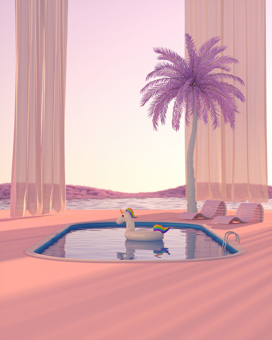 I Made Another 21 Soothing And Dreamlike 3D Landscapes