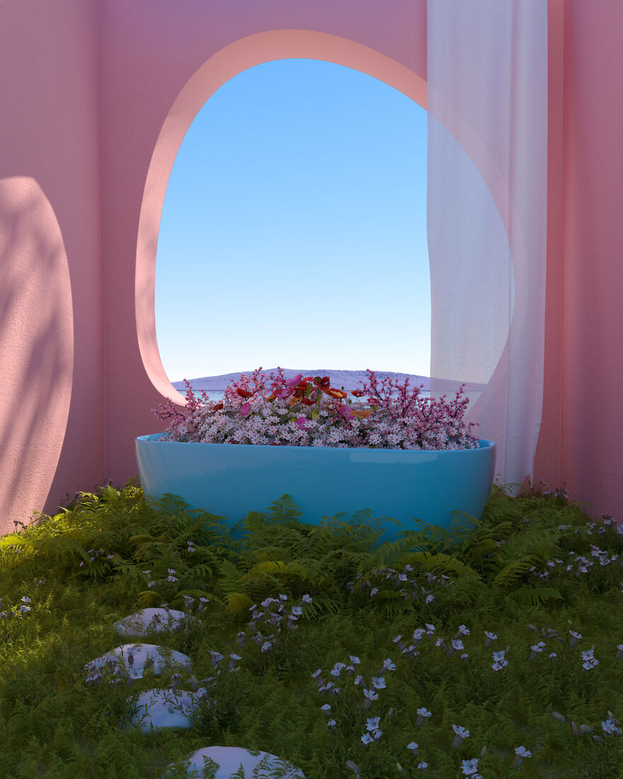 I Made Another 21 Soothing And Dreamlike 3D Landscapes