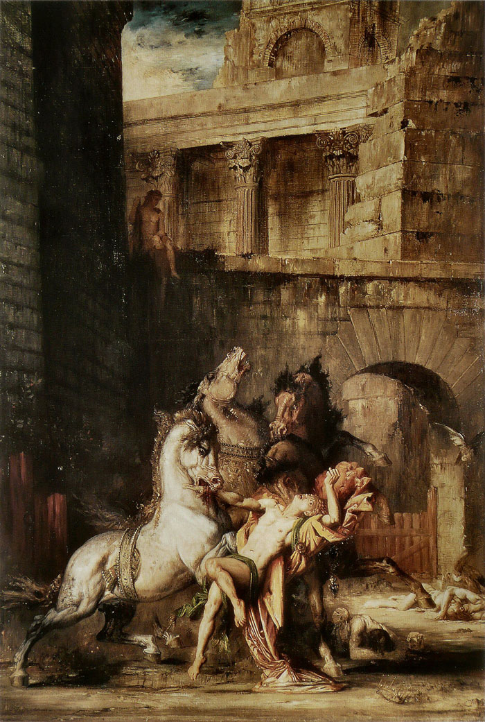 Diomedes Devoured By His Horses 