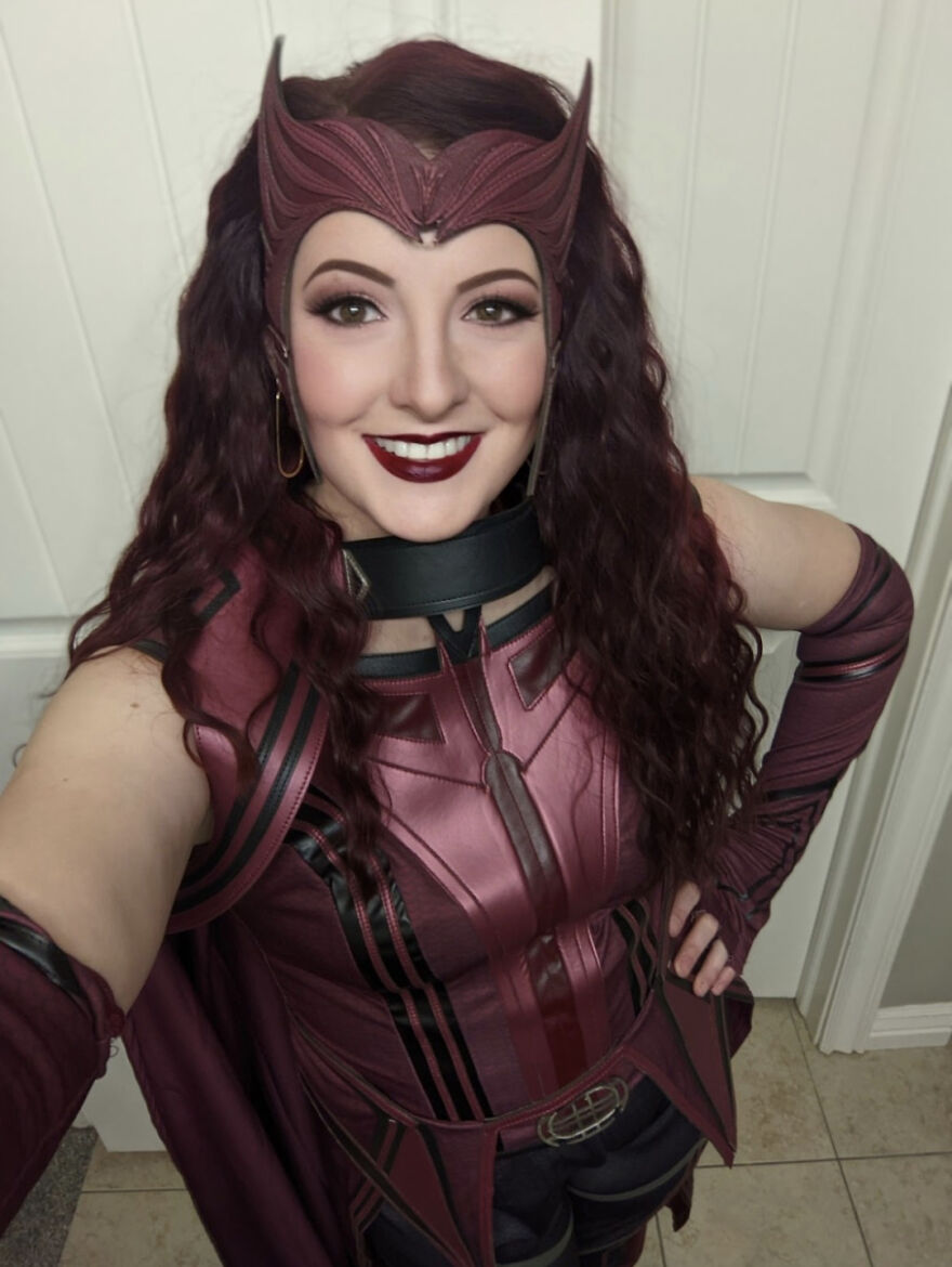 My Scarlet Witch Costume From Last Year