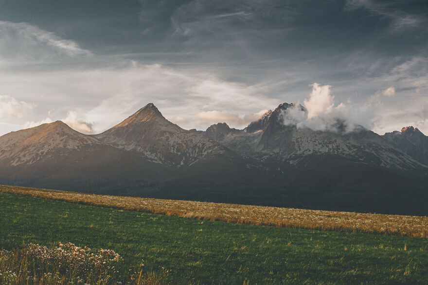 High Tatras From Mengusovce