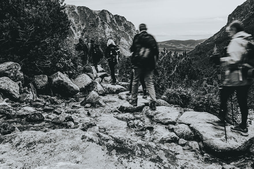 The Trails In The Slovak Tatras Are Not As Crowded As On The Polish Side