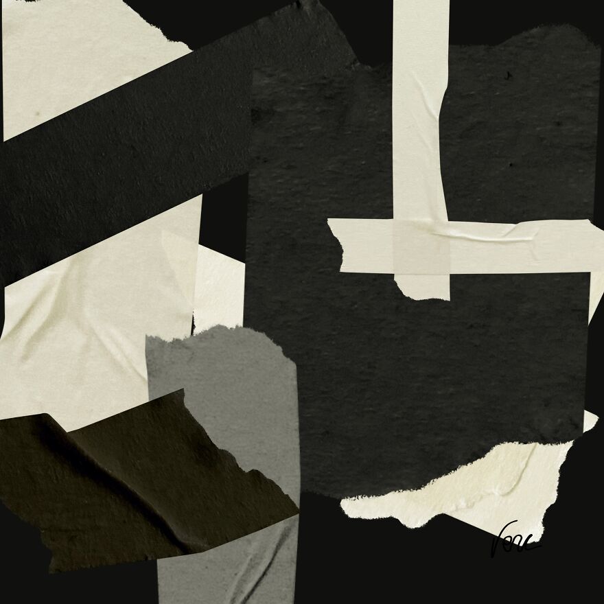 Contemporary Collage Artworks By Vercmagnus That Will Make You Want To Love Black Even More