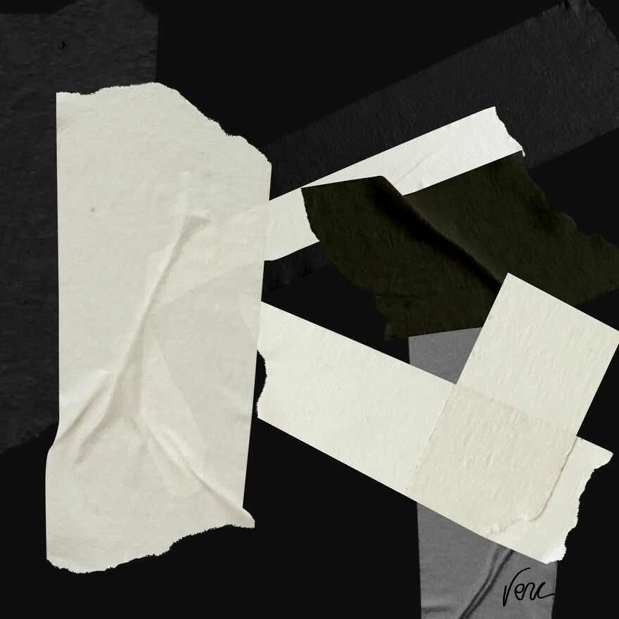 Contemporary Collage Artworks By Vercmagnus That Will Make You Want To Love Black Even More