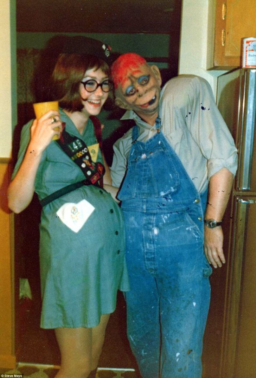 Spooky Vintage Halloween Costume Photo Collection