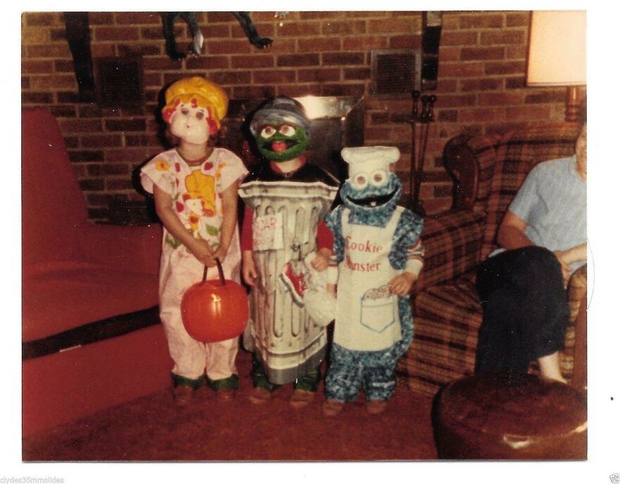 Spooky Vintage Halloween Costume Photo Collection