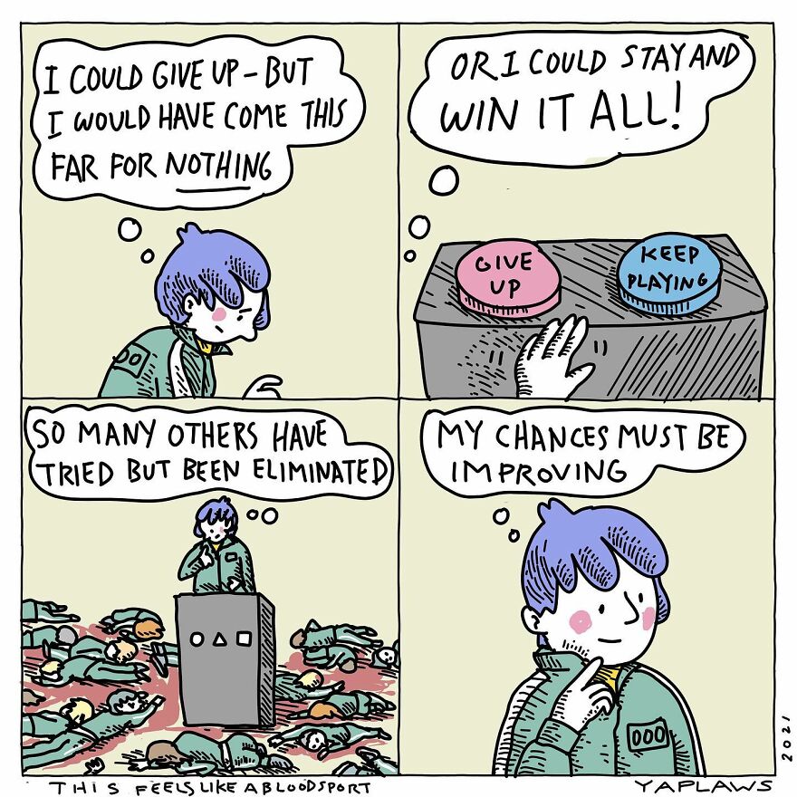 We Found This Artist Who Makes Comics With A Dark Sense Of Humor