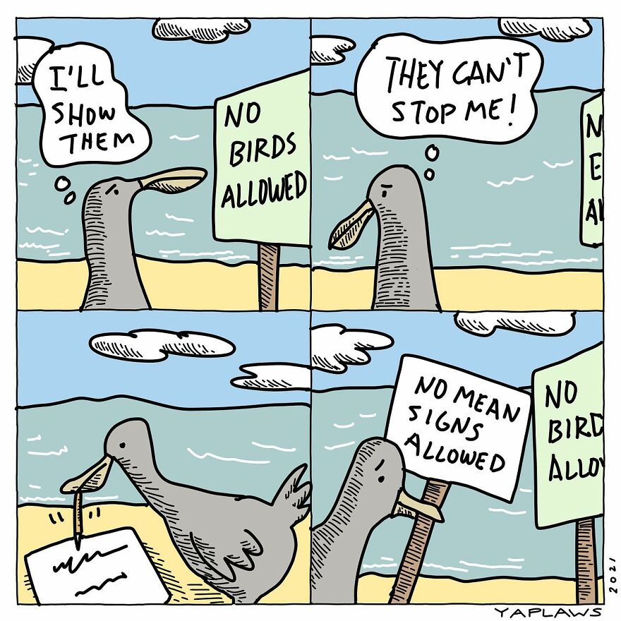 We Found This Artist Who Makes Comics With A Dark Sense Of Humor