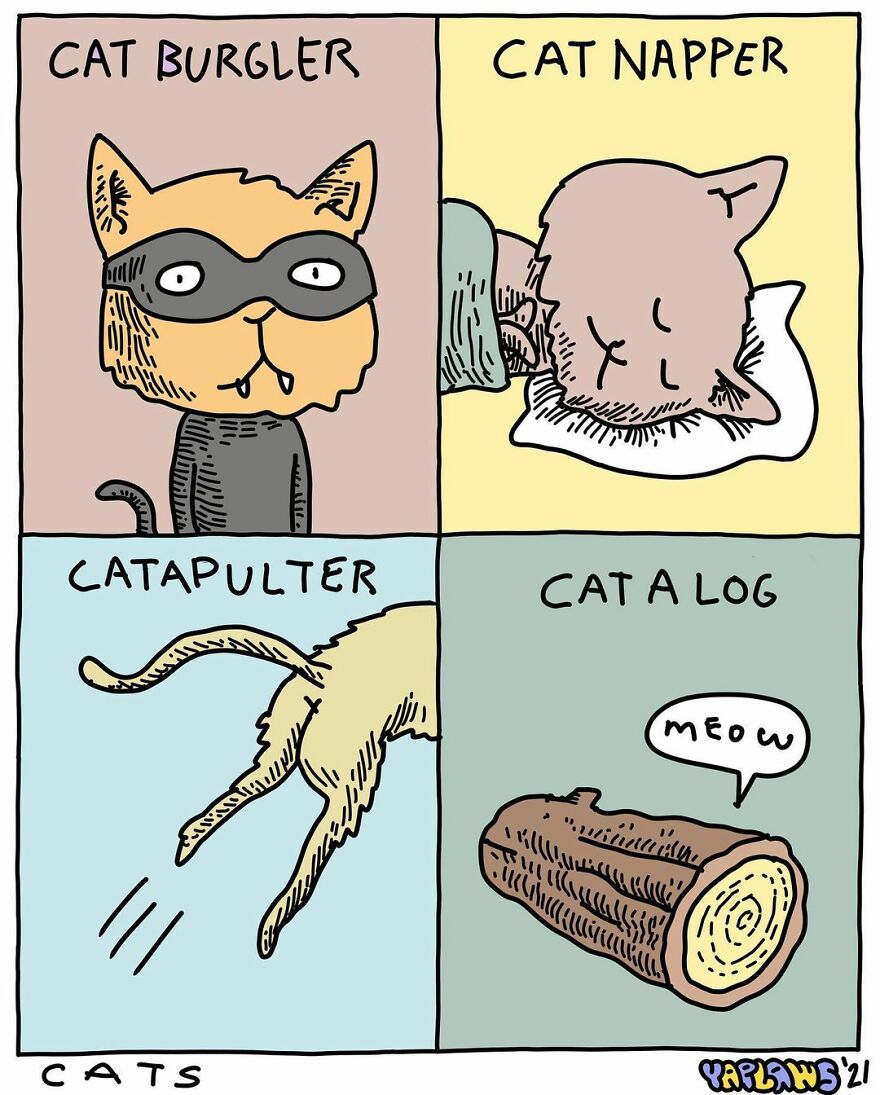 We Found This Artist Who Makes Comics With A Dark Sense Of Humor