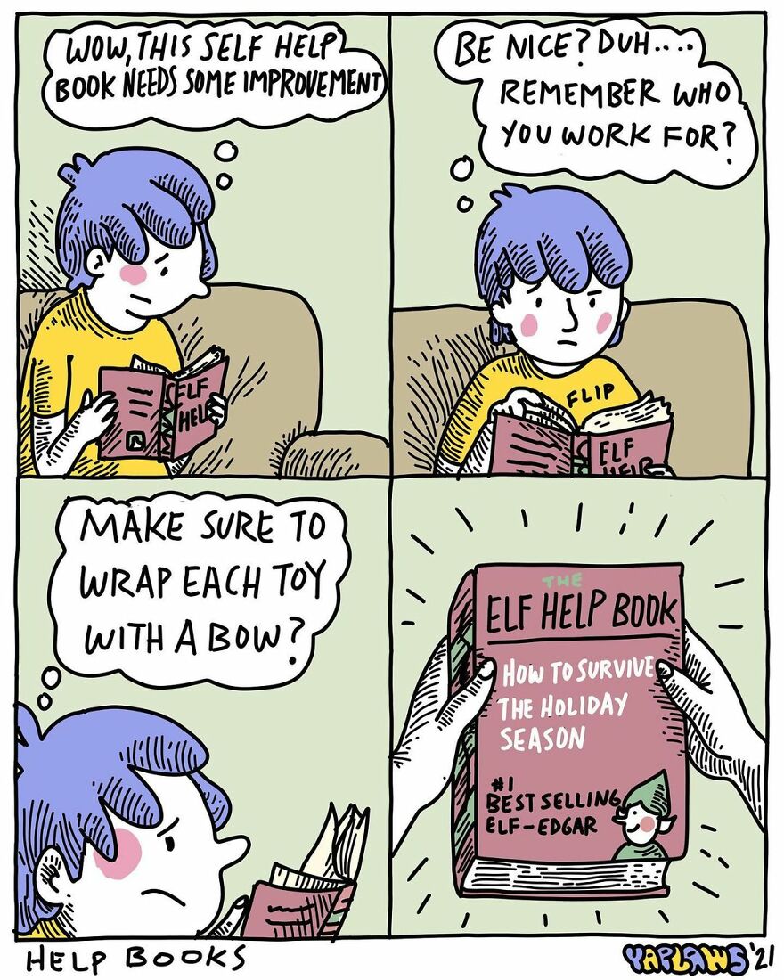 We Found This Artist Who Makes Comics With A Dark Sense Of Humor