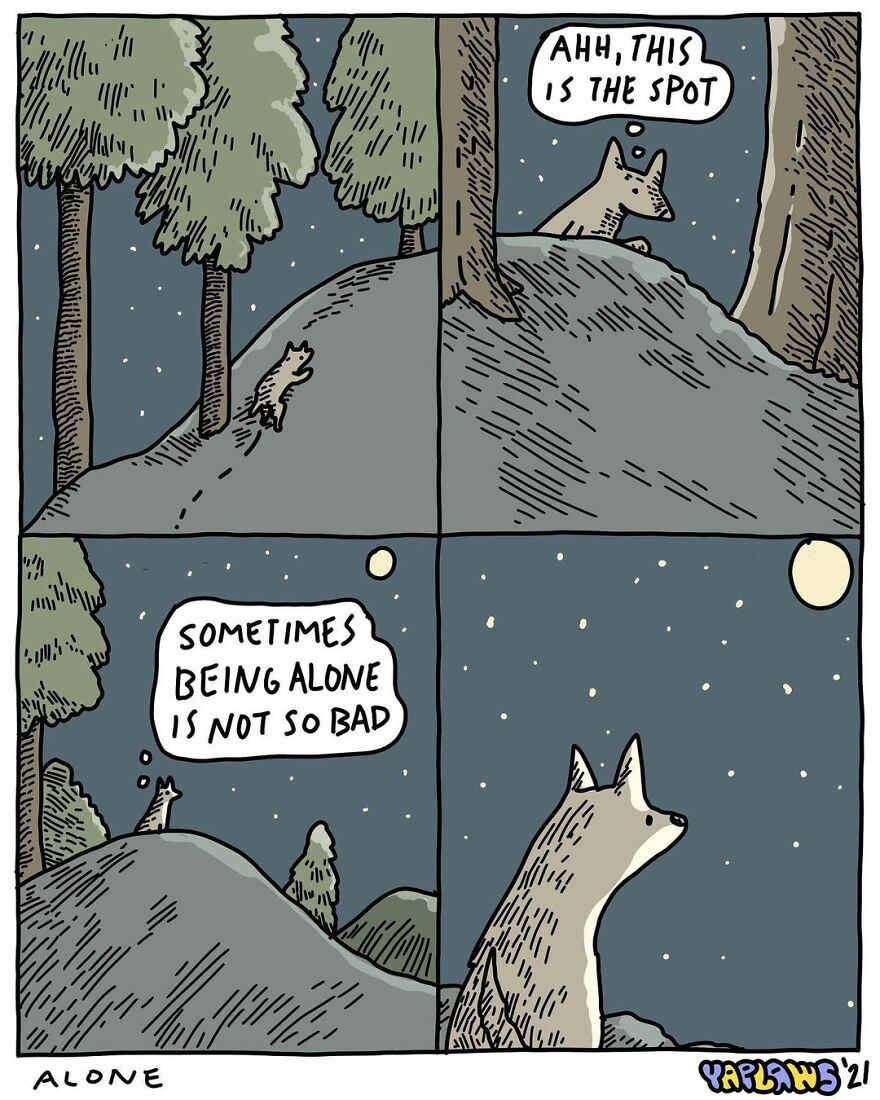 We Found This Artist Who Makes Comics With A Dark Sense Of Humor