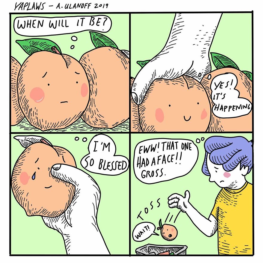 We Found This Artist Who Makes Comics With A Dark Sense Of Humor