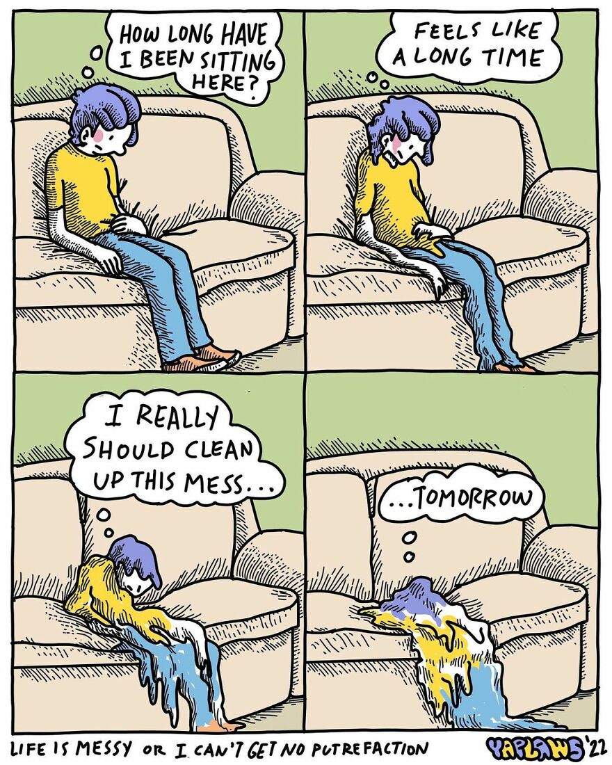 We Found This Artist Who Makes Comics With A Dark Sense Of Humor