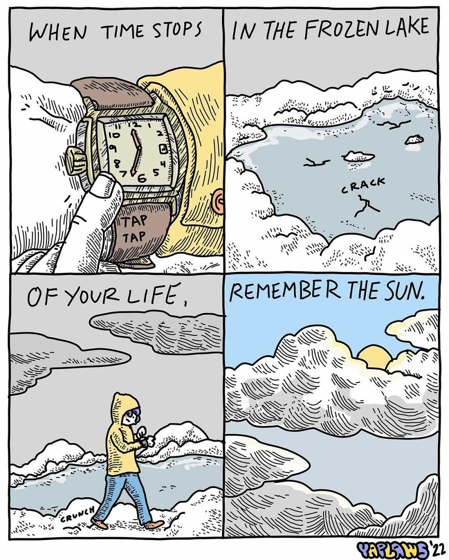 We Found This Artist Who Makes Comics With A Dark Sense Of Humor