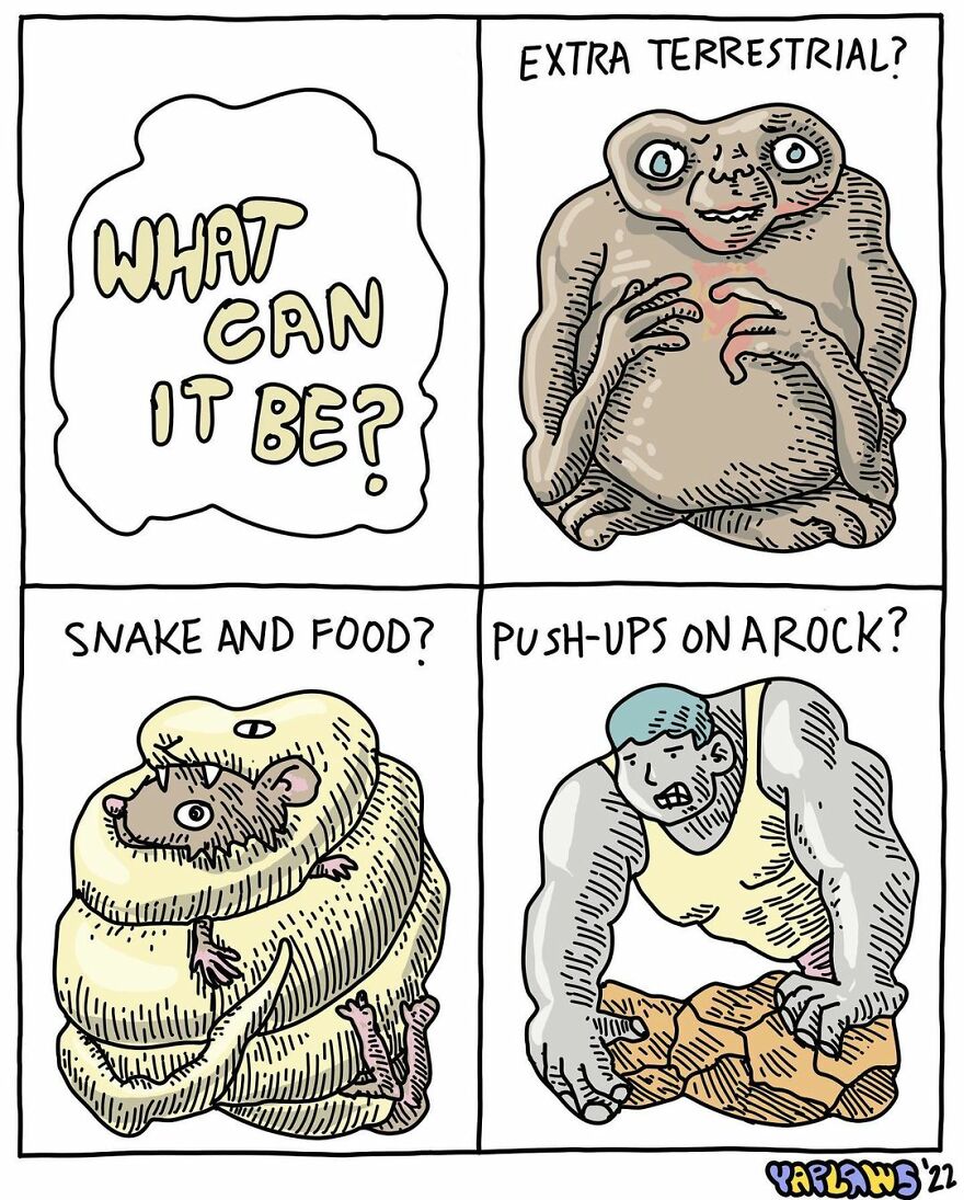 We Found This Artist Who Makes Comics With A Dark Sense Of Humor