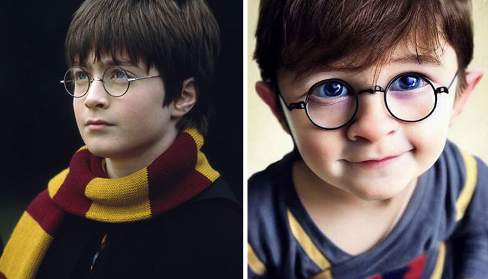 With The Help Of AI, This Man Turned Characters Of Popular Series Into Kids (32 Pics)