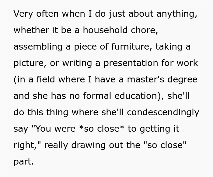 “Control Freak” Wife Gets A Taste Of Her Own Medicine After Husband Says She Was “So Close” To Getting Her Dream Job “Control Freak” Wife Gets A Taste Of Her Own Medicine After Husband Says She Was “So Close” To Getting Her Dream Job