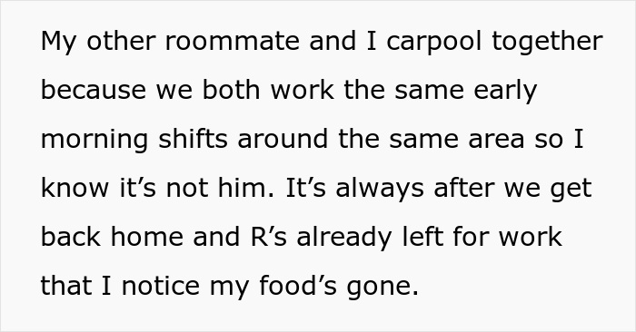 Guy Switches To Regular Milk To Prove His Lactose Intolerant Roommate Is Stealing His Food Guy Switches To Regular Milk To Prove His Lactose Intolerant Roommate Is Stealing His Food