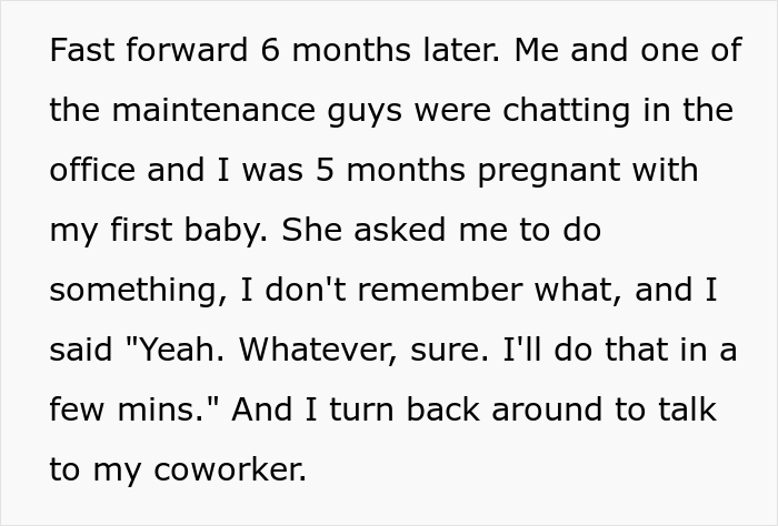 5 Months Pregnant Worker Exposes Her Problematic Boss' Wish To Slap Her To Literally Everyone In The Workspace, Gets Her Fired 5 Months Pregnant Worker Exposes Her Problematic Boss' Wish To Slap Her To Literally Everyone In The Workspace, Gets Her Fired