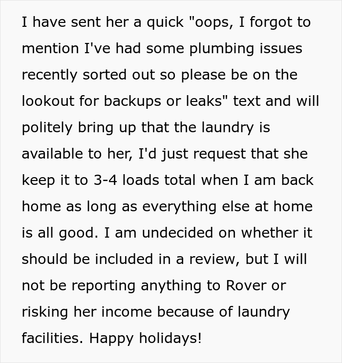 Dog-Sitter Does 'Insane Amount' Of Laundry At Client's Home Without Realizing The Owner Gets Notified Each Time It's Done