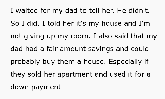 Woman Tells 23 Y.O. Stepdaughter To Move Out, Gets Evicted After Failing To Realize She Owns The House Woman Tells 23 Y.O. Stepdaughter To Move Out, Gets Evicted After Failing To Realize She Owns The House