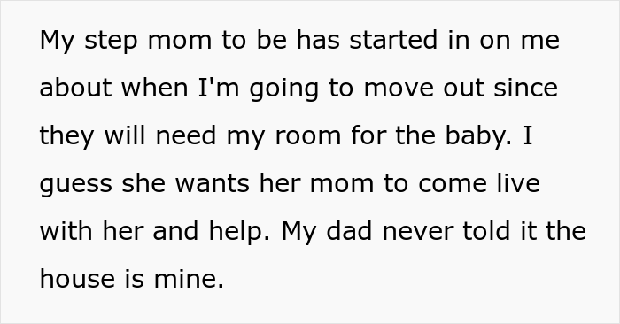 Woman Tells 23 Y.O. Stepdaughter To Move Out, Gets Evicted After Failing To Realize She Owns The House Woman Tells 23 Y.O. Stepdaughter To Move Out, Gets Evicted After Failing To Realize She Owns The House