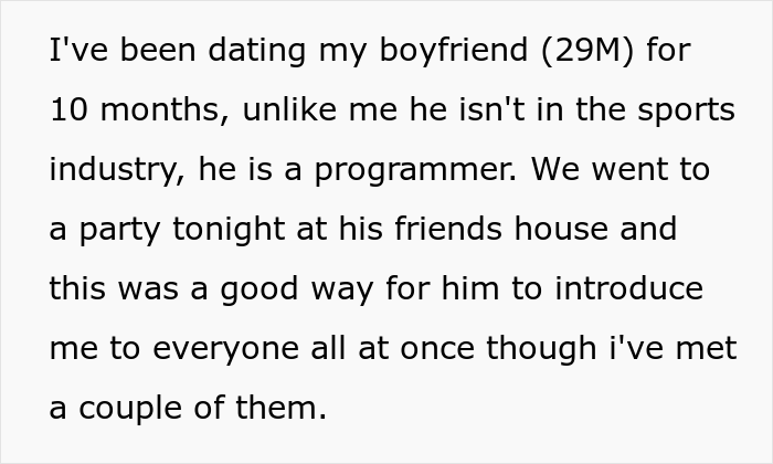 Woman Leaves Party After Enduring Insensitive Jokes About Her Being A Gymnast, Gets Slammed By Boyfriend For “Overreacting” Woman Leaves Party After Enduring Insensitive Jokes About Her Being A Gymnast, Gets Slammed By Boyfriend For “Overreacting”