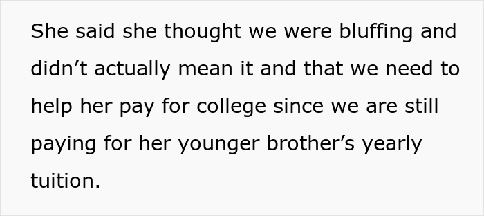 20 Y.O. Decided To Go Back To College, Found Out That Her Parents Spent All 30K They Saved Up For Her Education To Remodel Their Kitchen 20 Y.O. Decided To Go Back To College, Found Out That Her Parents Spent All 30K They Saved Up For Her Education To Remodel Their Kitchen