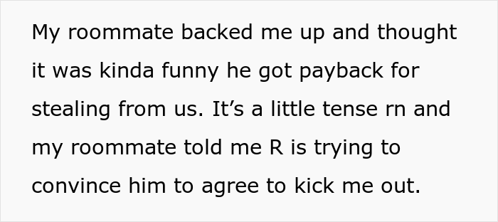 Guy Switches To Regular Milk To Prove His Lactose Intolerant Roommate Is Stealing His Food Guy Switches To Regular Milk To Prove His Lactose Intolerant Roommate Is Stealing His Food