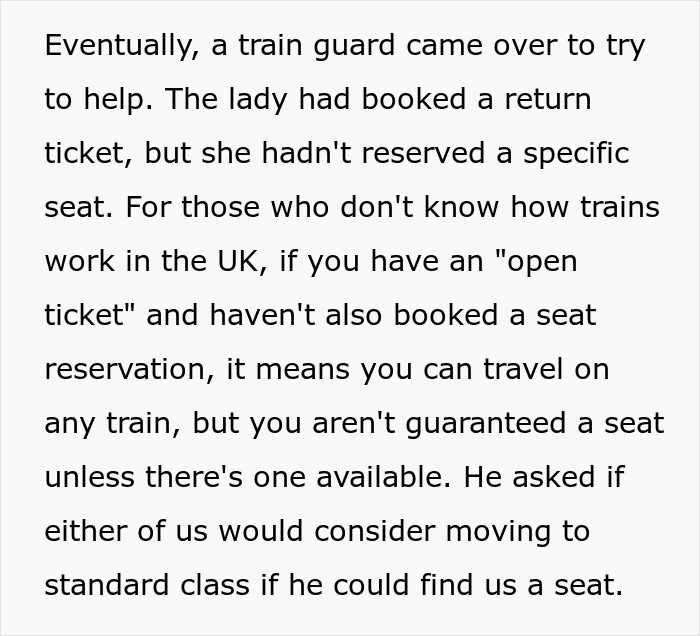 Woman Pays A Lot Of Money For A Comfortable Seat On The Train, Elderly Woman Wants Her To Move Woman Pays A Lot Of Money For A Comfortable Seat On The Train, Elderly Woman Wants Her To Move