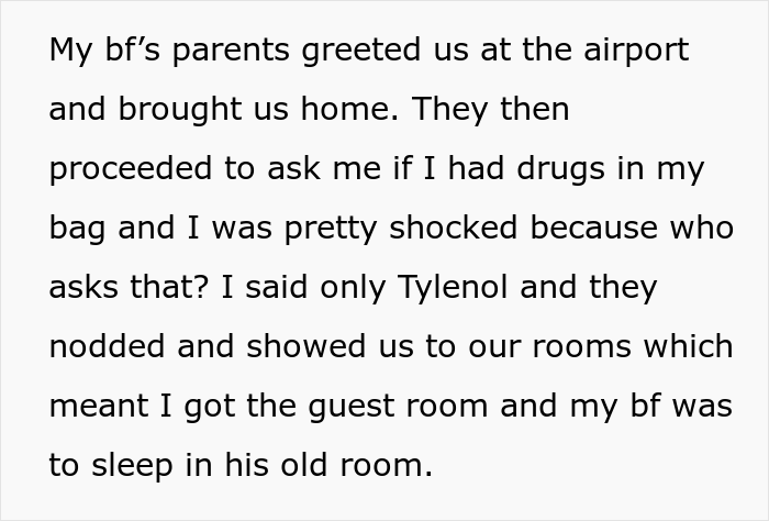 Person Nopes Out From Boyfriend's Parents' House After Meeting Them For The First Time, Causing Relationship Drama, Asks If They're A Jerk Person Nopes Out From Boyfriend's Parents' House After Meeting Them For The First Time, Causing Relationship Drama, Asks If They're A Jerk