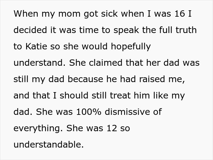 Man Mistreats His Stepdaughter For Years, She Then Proceeds To Refuse To Help Him Out After Finding Out That He’s Seriously Sick Man Mistreats His Stepdaughter For Years, She Then Proceeds To Refuse To Help Him Out After Finding Out That He’s Seriously Sick