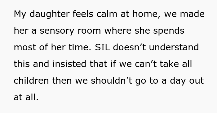 Woman Keeps Criticizing Her BIL For Not Taking His Autistic Kid To A Theme Park, Throws A Fit After Getting Put In Her Place