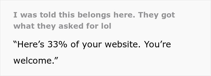 "They Found Someone Cheaper": Customers Refuse To Pay This Web Designer Because They Found Someone Cheaper, So He Gets Revenge "They Found Someone Cheaper": Customers Refuse To Pay This Web Designer Because They Found Someone Cheaper, So He Gets Revenge