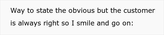 Man Maliciously Complies When Karen Asks For A Female Consultant Knowing She’ll Bring Her Back To Him As He Is The Real Expert Man Maliciously Complies When Karen Asks For A Female Consultant Knowing She’ll Bring Her Back To Him As He Is The Real Expert