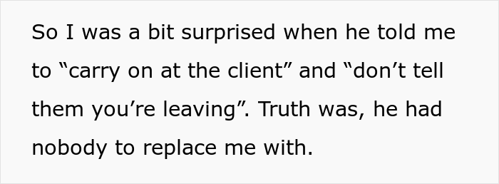 “I Was Told To Keep Working, Not To Tell The Client What Was Happening, And To Get An Attorney. So That’s Exactly What I Did”