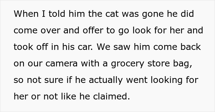16 Y.O. Loses His Neighbor's Cat That He Was Supposed To Pet Sit, His Mom Is Upset About The Neighbors Refusing To Pay For His Work 16 Y.O. Loses His Neighbor's Cat That He Was Supposed To Pet Sit, His Mom Is Upset About The Neighbors Refusing To Pay For His Work