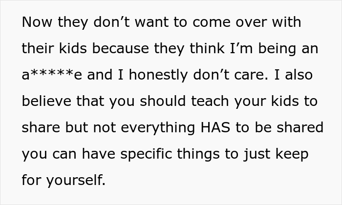 Mom Puts A Lock On Her 4-Y.O. Son's Door To Not Let Her Friends' And Relatives' Kids Destroy His Favorite Toys Mom Puts A Lock On Her 4-Y.O. Son's Door To Not Let Her Friends' And Relatives' Kids Destroy His Favorite Toys