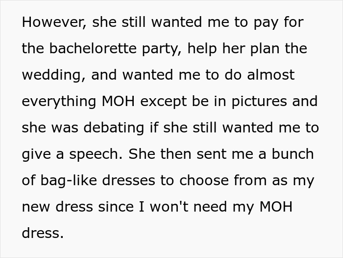 Bride Doesn't Want Her Best Friend In Wedding Photos Because Her "Bump Would Be Too Distracting", She Drops Out Bride Doesn't Want Her Best Friend In Wedding Photos Because Her "Bump Would Be Too Distracting", She Drops Out