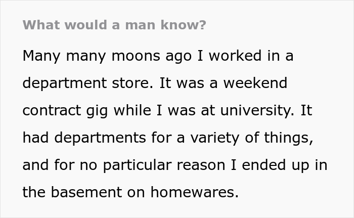 Man Maliciously Complies When Karen Asks For A Female Consultant Knowing She’ll Bring Her Back To Him As He Is The Real Expert Man Maliciously Complies When Karen Asks For A Female Consultant Knowing She’ll Bring Her Back To Him As He Is The Real Expert
