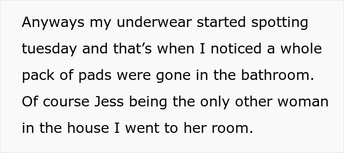 “Am I The Jerk For Refusing To Share My Sanitary Pads With My Stepdaughter?” “Am I The Jerk For Refusing To Share My Sanitary Pads With My Stepdaughter?”