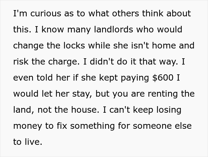 Unpaying Tenant Doesn’t Want To Leave Her Trailer So The Landlord Decides To “Move In” To Make Her Leave