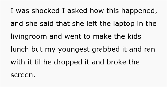 Single Mom Asks If She’s A Jerk For Refusing To Fix Babysitter’s Laptop After Her Kid Broke It