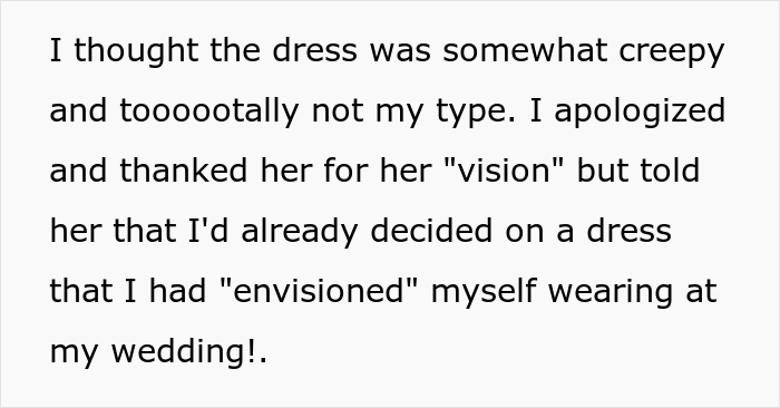 Man Returns His Fiancée’s Wedding Dress To Respect His Mom’s “Vision”, Gets Screamed At