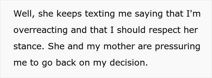 Evangelical Sister Gets Crossed Out From The Wedding Guest List After She Gets Into Religious Argument With Catholic Bride Evangelical Sister Gets Crossed Out From The Wedding Guest List After She Gets Into Religious Argument With Catholic Bride