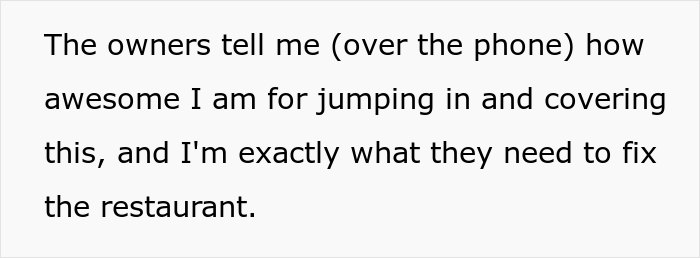 New Employee Gets Fired On The Spot After Telling Restaurant Owners That Their Business Lacks Management